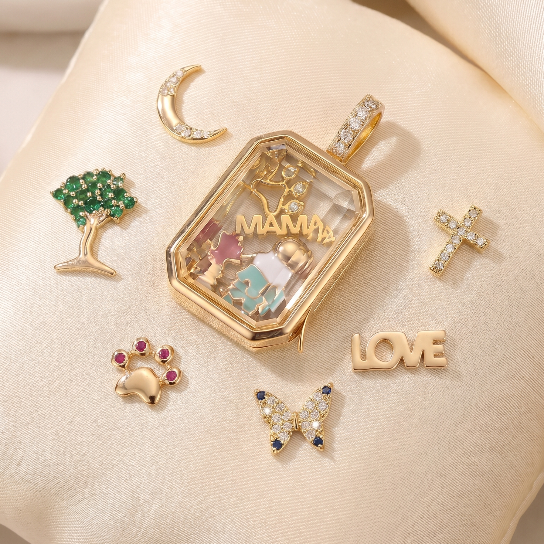 The Signature Story Charm Locket