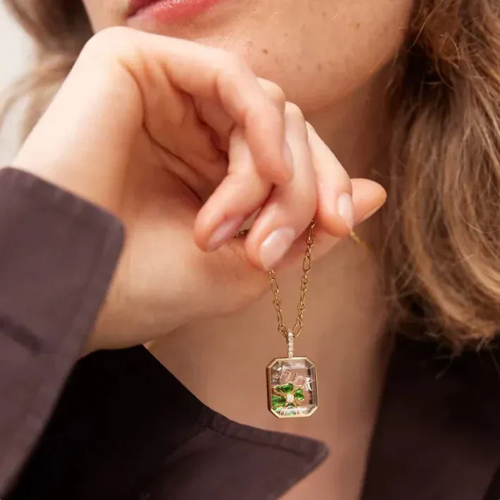 Floating Charm Locket - Gold Plated