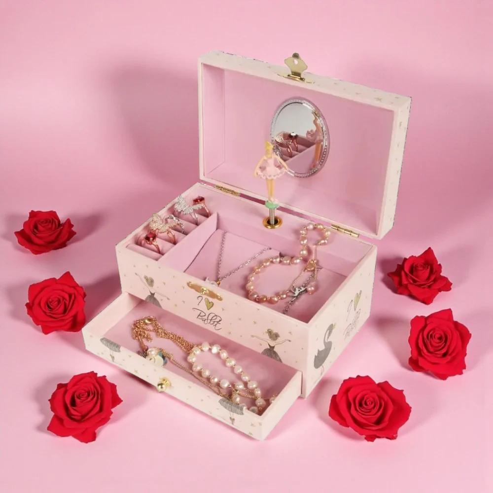 Jewelry Box — Musical Ballerina with Mirror