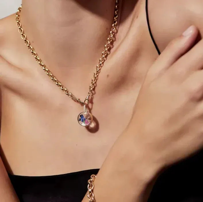 Floating Charm Locket - Gold Plated