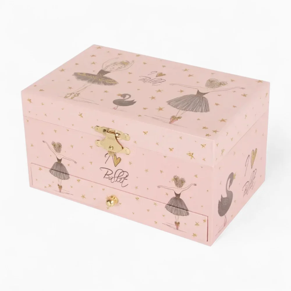 Jewelry Box — Musical Ballerina with Mirror