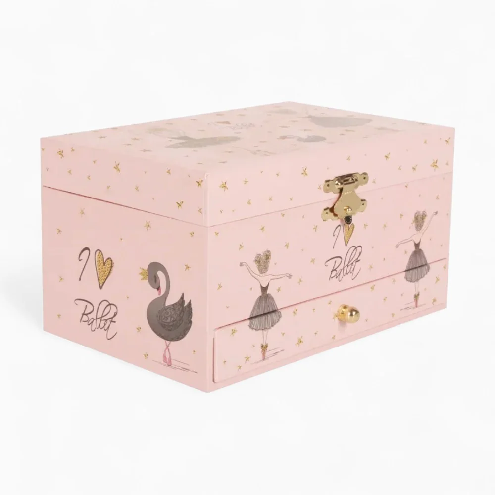 Jewelry Box — Musical Ballerina with Mirror