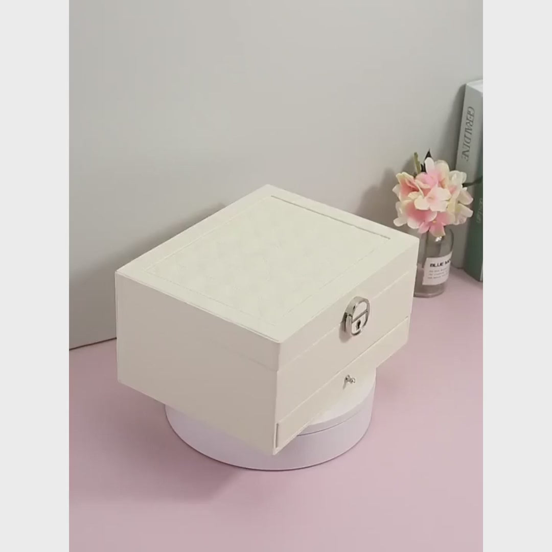 Jewelry Case — Modern Chic Multi-Compartment