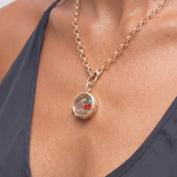 Round locket